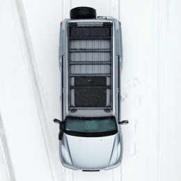 Bagażnik dachowy Mitsubishi Pajero 3 LWB bez relingów