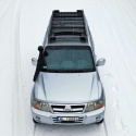 Bagażnik dachowy Mitsubishi Pajero 3 LWB bez relingów