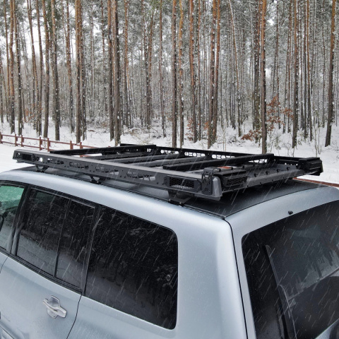 Bagażnik dachowy Mitsubishi Pajero 3 LWB bez relingów Bagażnik dachowy Mitsubishi Pajero 3 LWB bez relingów