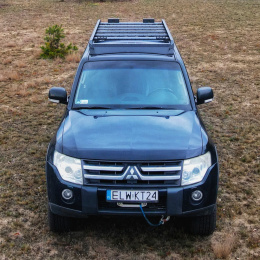 Bagażnik dachowy Mitsubishi Pajero 4 LWB z relingami