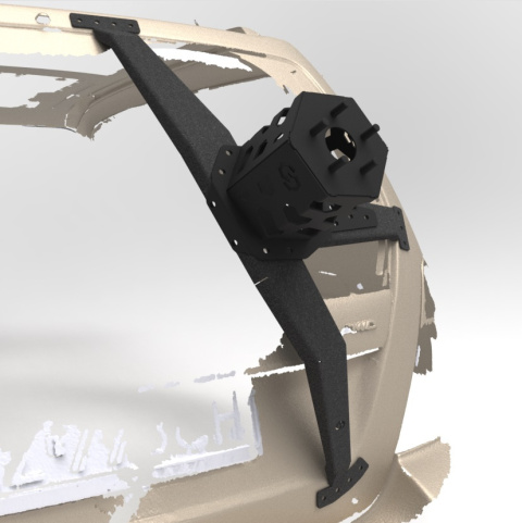 Uchwyt koła zapasowego Subaru SG Uchwyt koła zapasowego Subaru SG