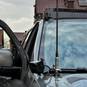 Uchwyty lamp i anteny CB lub VHF/UHF na pokrywę silnika Ford Ranger 2012-2022