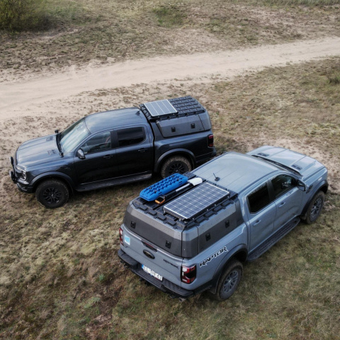 Zabudowa Ford Ranger 2023+ z fabryczną roletą Zabudowa Ford Ranger 2023+ z fabryczną roletą